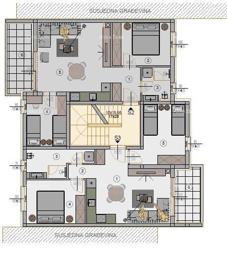 Novi stanovanjski projekt na odlični lokaciji; Pula! S3, Z5