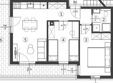 Moderan stan u novem projektu, Pula! B6