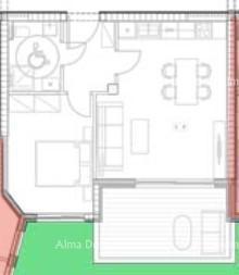 UMAG – Novogradnja! Stan s vrtom i teraso v modernem stanovanjskem kompleksu, 0-08