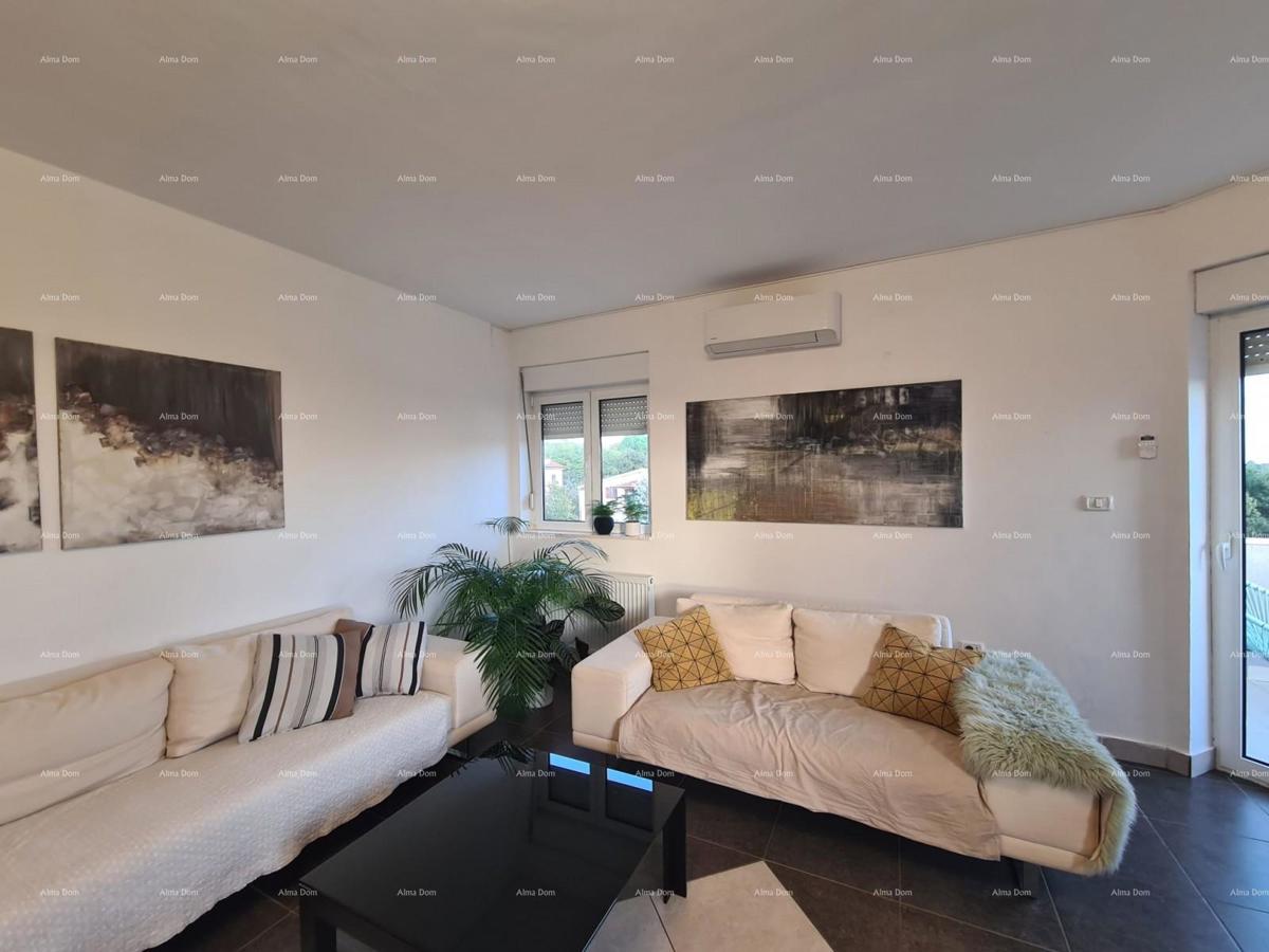 Moderan in prostoren stan s pogledom na morje – Ližnjan, 87,48 m²