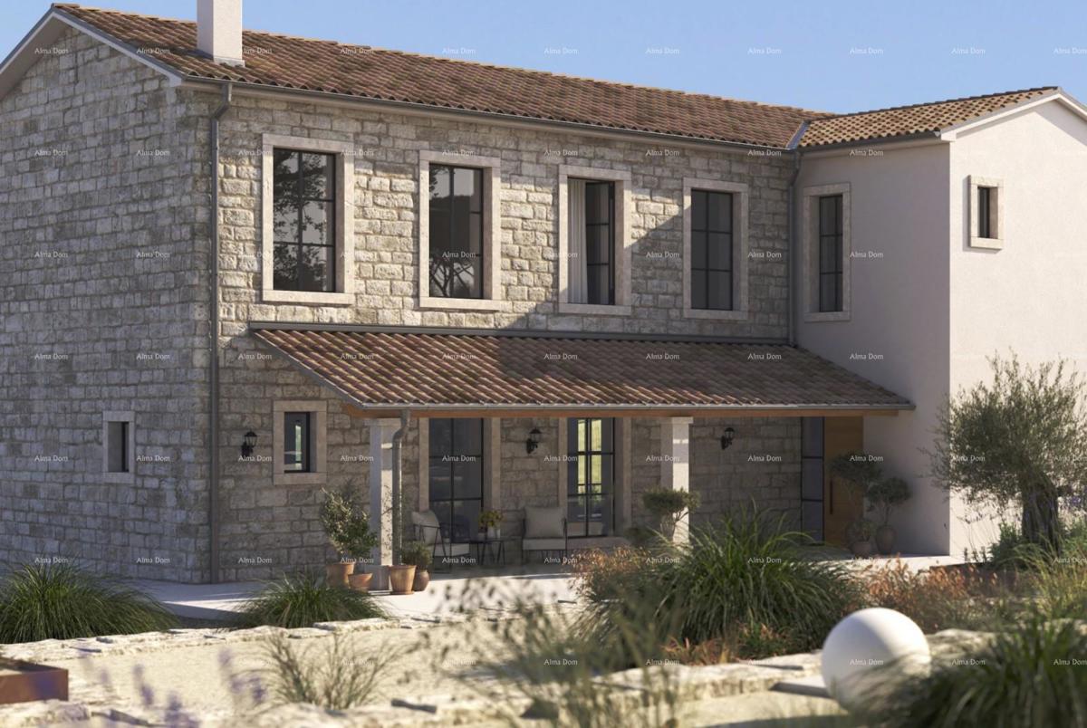 Prodaja - istarska kamena hiša v fazi prenove, Cerovlje!