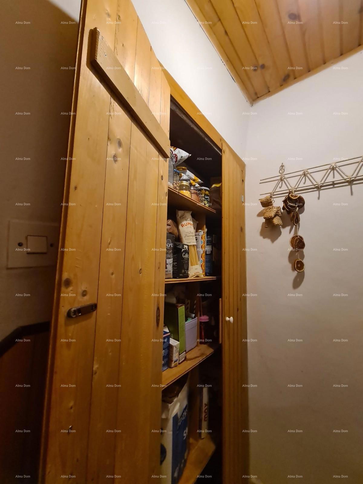 VODNJAN – KAMENA HIŠA 85 m² S POGLEDOM NA MORJE