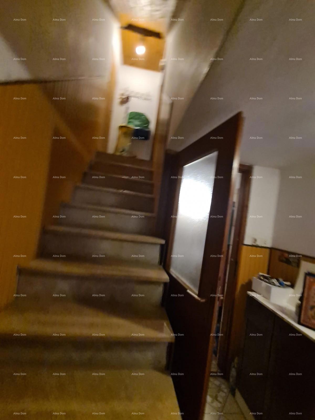 VODNJAN – KAMENA HIŠA 85 m² S POGLEDOM NA MORJE