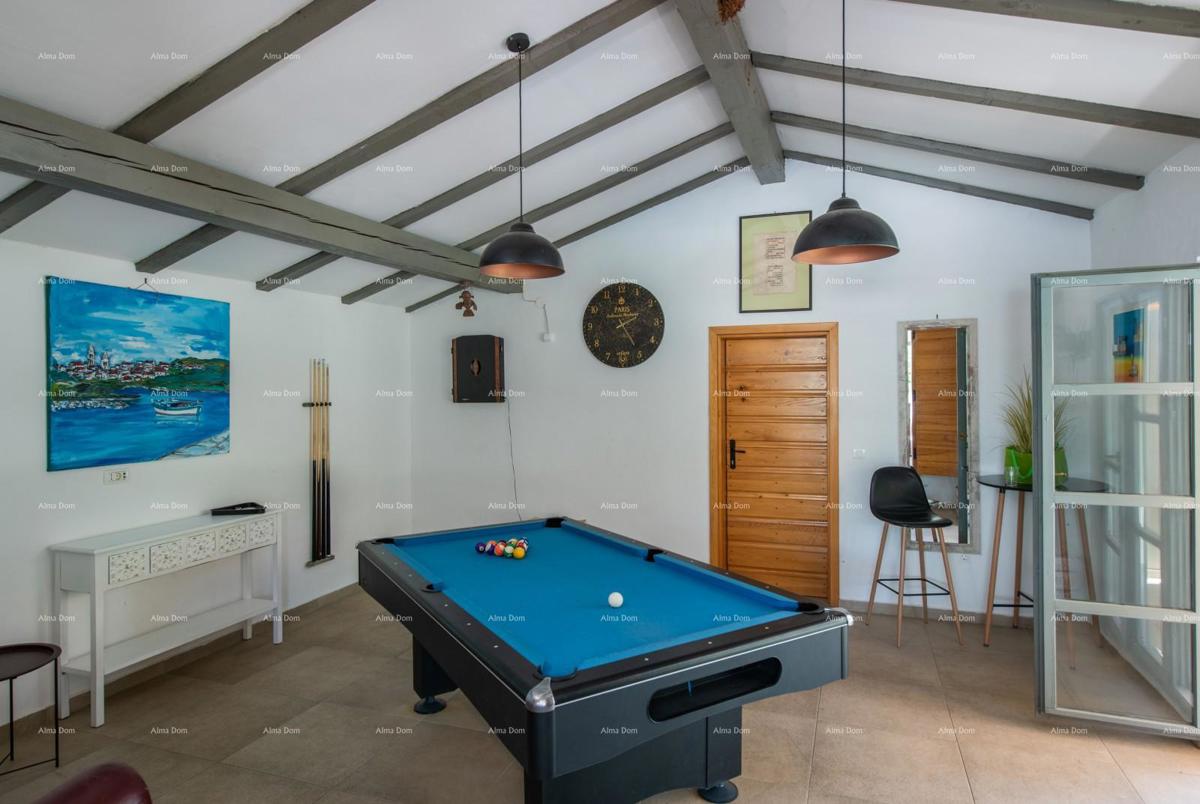 Prodaja - luksuzna vila s bazenom i dodatnim objektom, na prostrani parceli, Ližnjan!