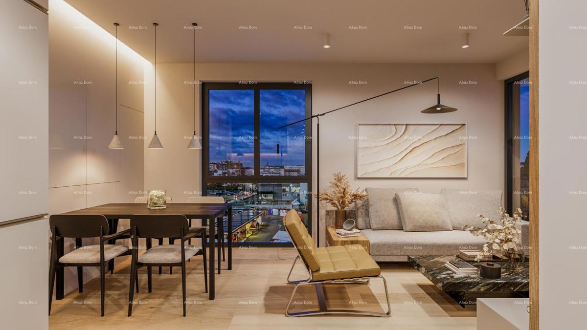 Pula, nov projekt! Večstanovanjska, moderna zgradba z dvigalom, blizu centra. S3