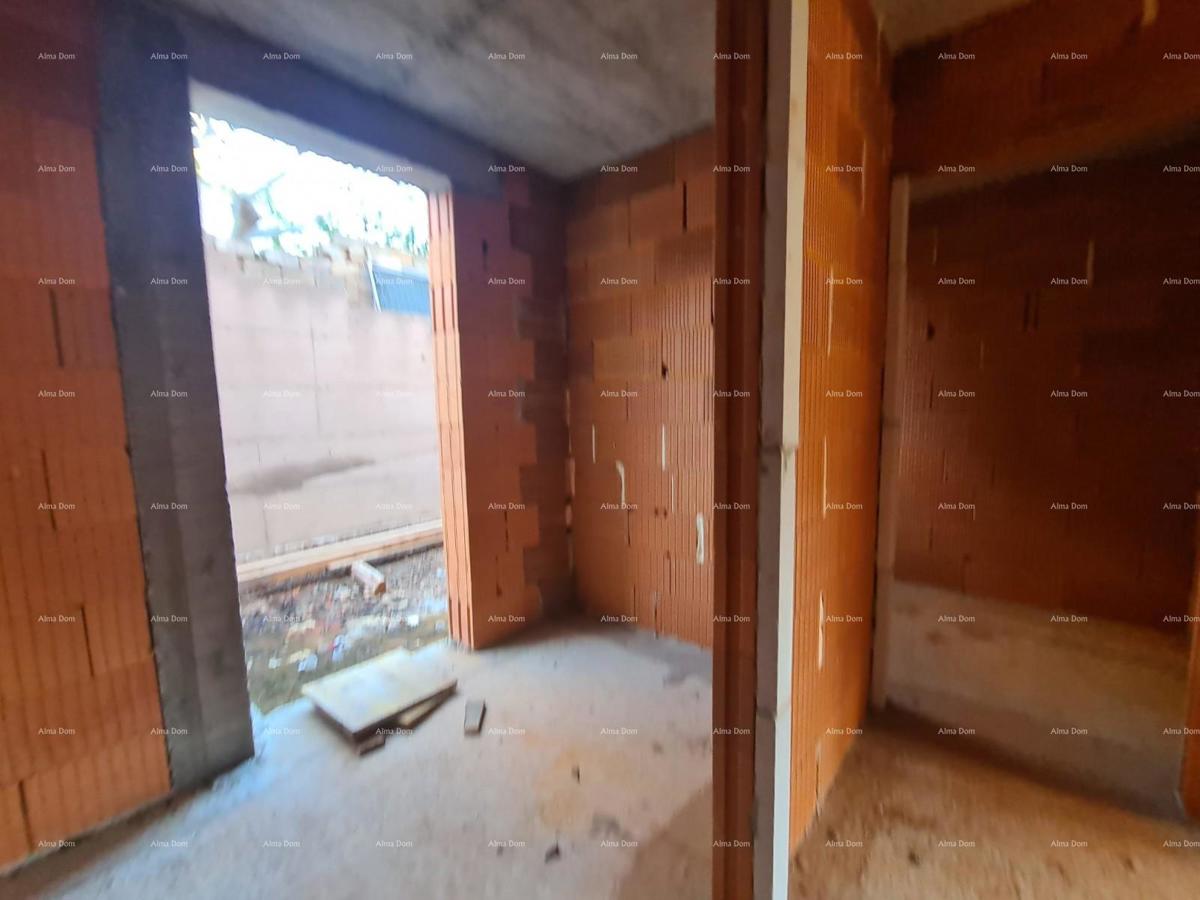 Prodaja - stan s terasom v gradnji, nov stanovanjski projekt, Ližnjan!