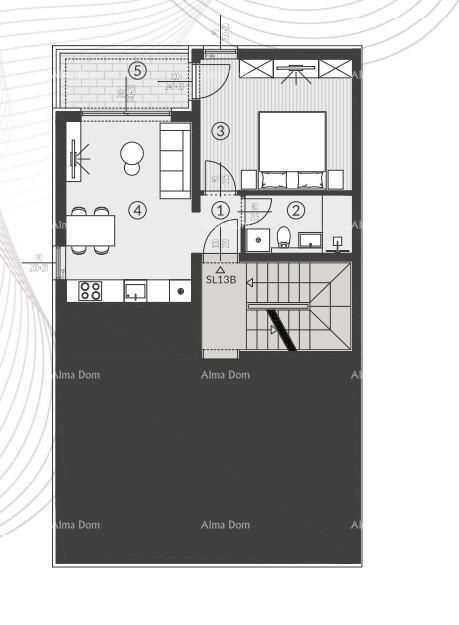 Prodaja stanov v novem stanovanjskem kompleksu, Štinjan! 13B