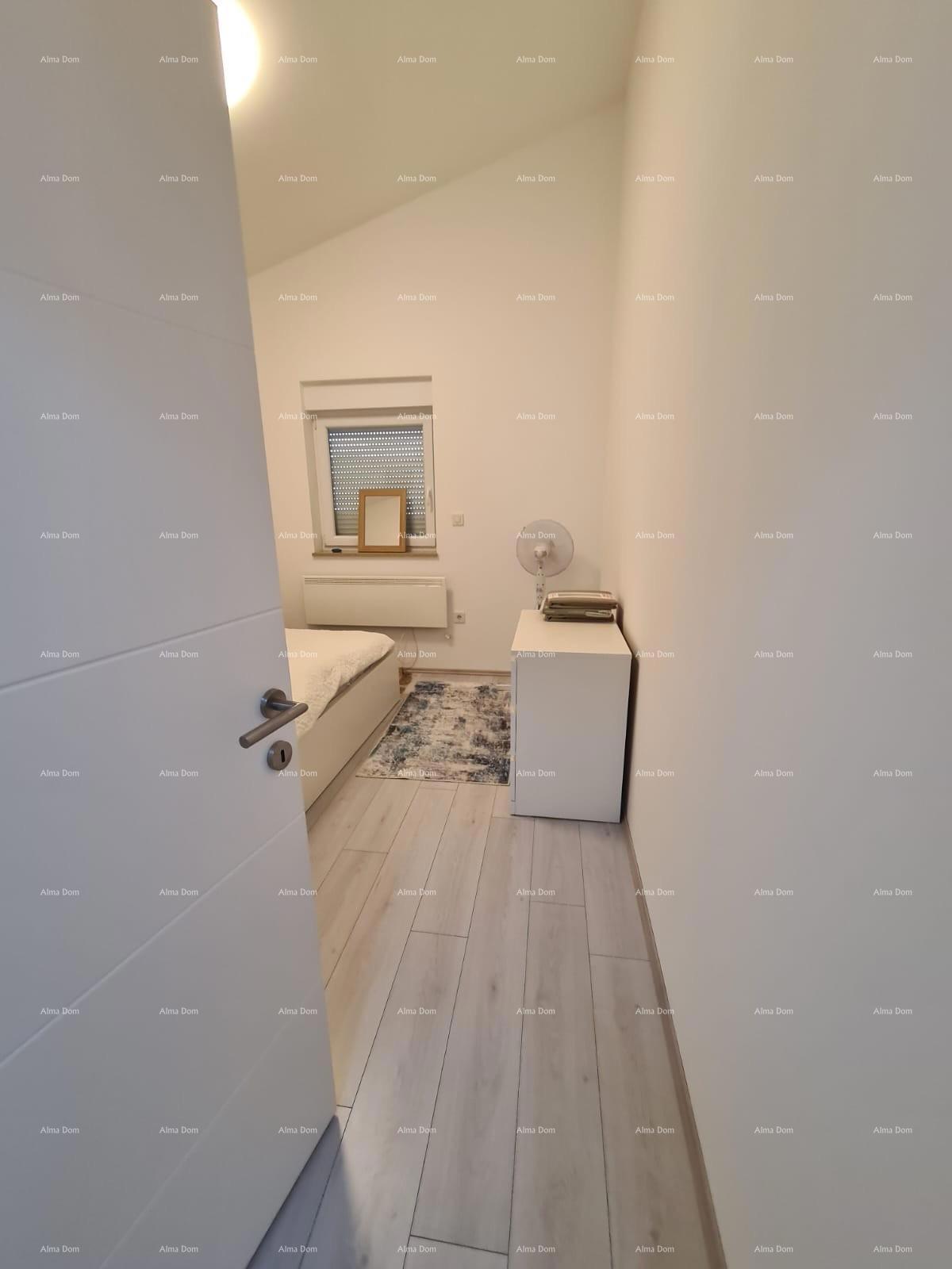 Barbariga – Prostoren apartma s pogledom na morje