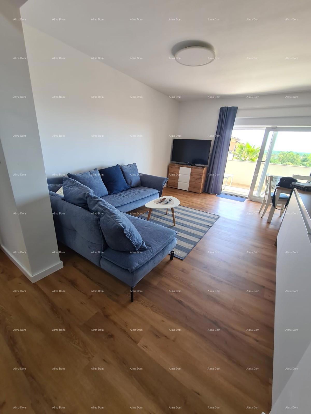 Barbariga – Prostoren apartma s pogledom na morje