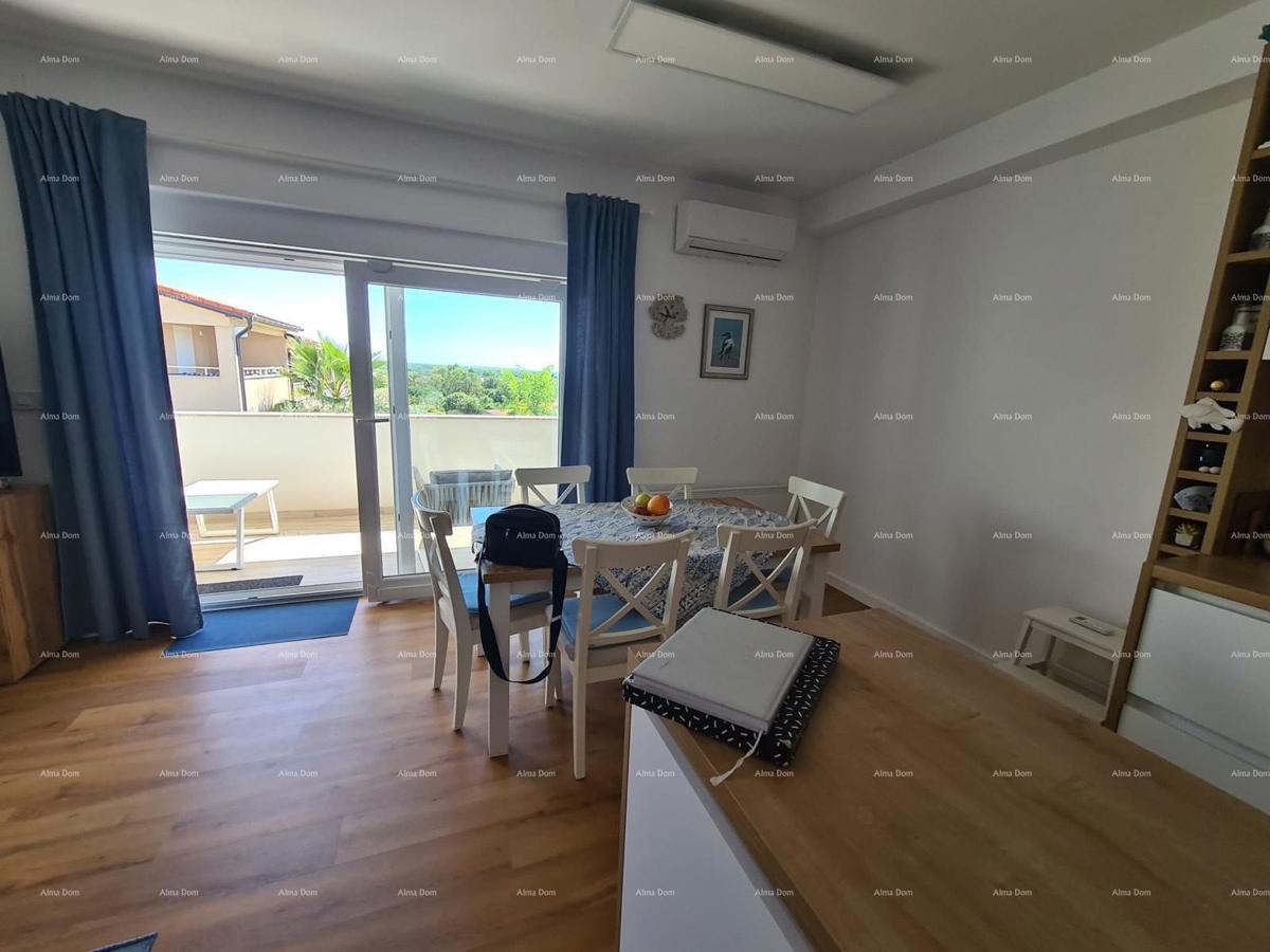 Barbariga – Prostoren apartma s pogledom na morje