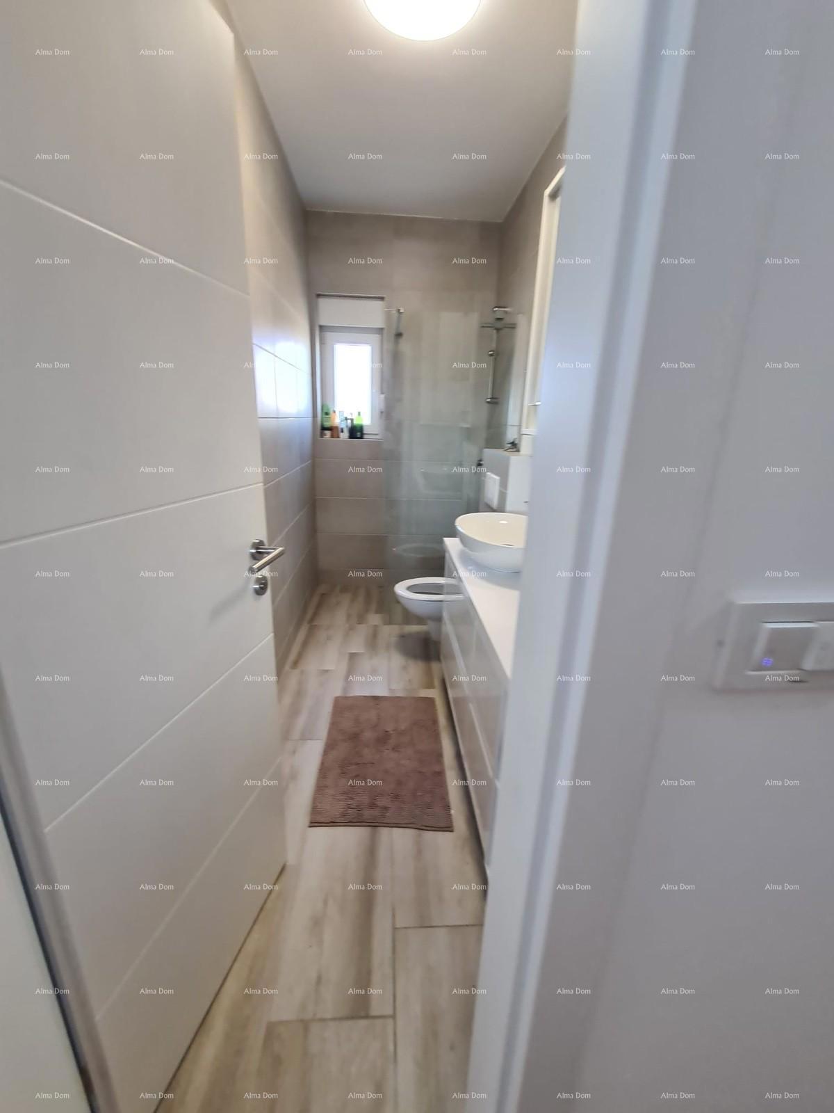 Barbariga – Prostoren apartma s pogledom na morje