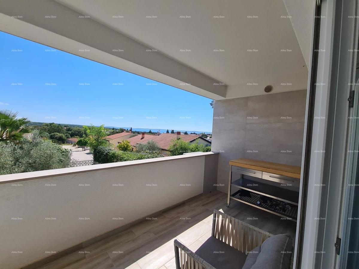 Barbariga – Prostoren apartma s pogledom na morje