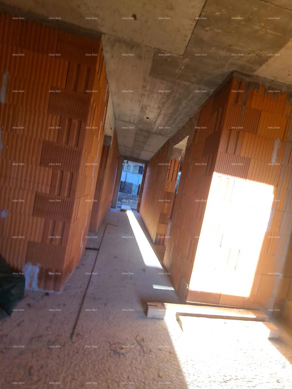 Prodaja - stan s terasom v novem stanovanjskem projektu, Ližnjan! S6