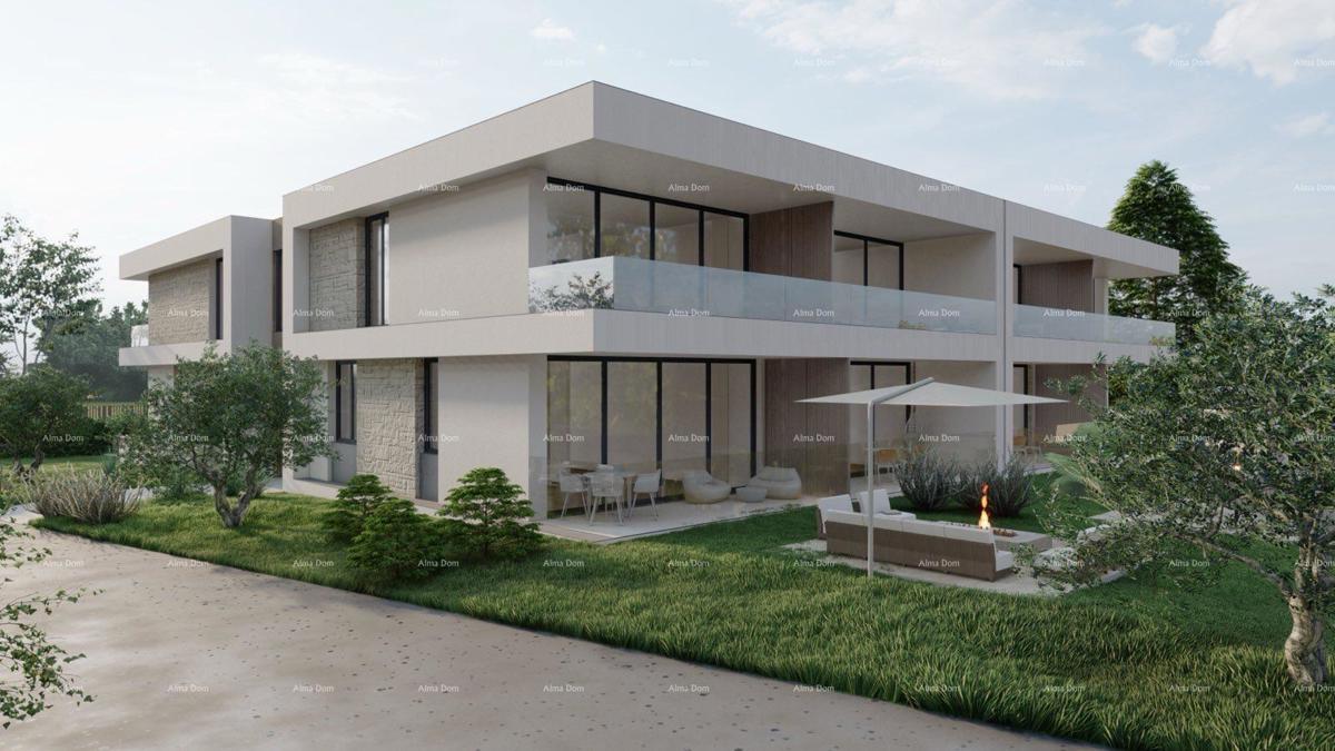 Prodaja - stan v novogradnji z vrtom in parkirnim mestom, Rovi