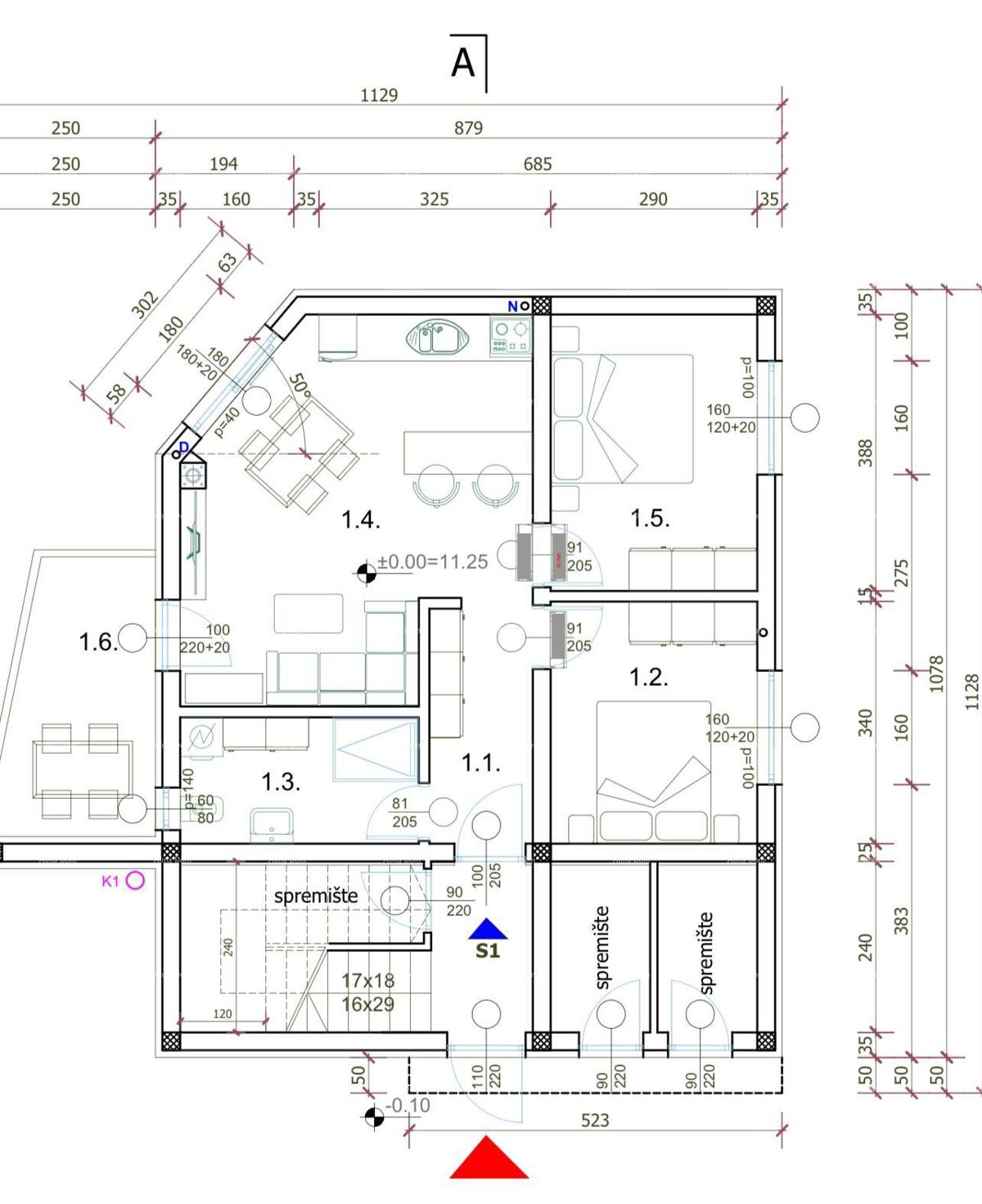 Prodaja - stan v novogradnji s parkirnim mestom, shrambo in vrtom - stavba s samo 3 stanovanji, Pula!