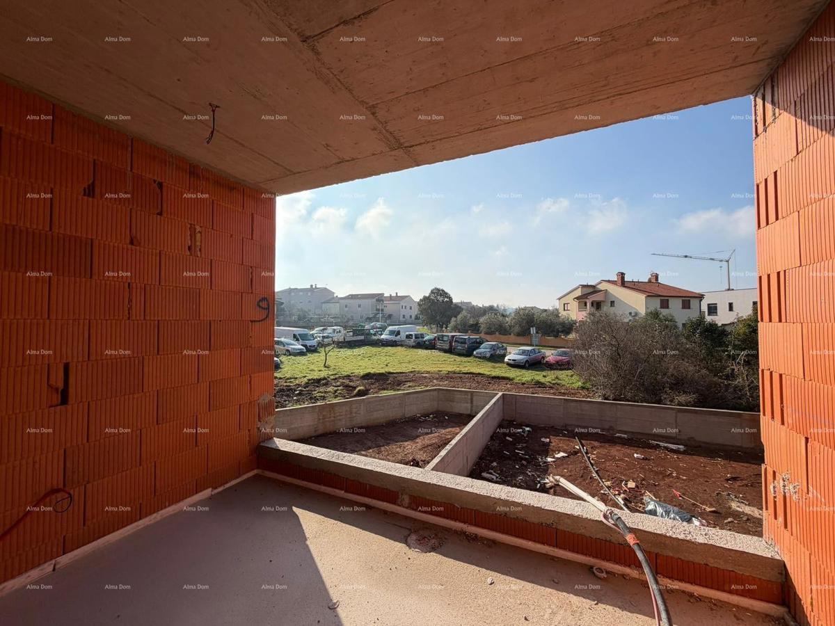 Prodaja - stan na 1. nadstropju, v novem stanovanjskem kompleksu, Valdebek, Pula! Zg3 S2