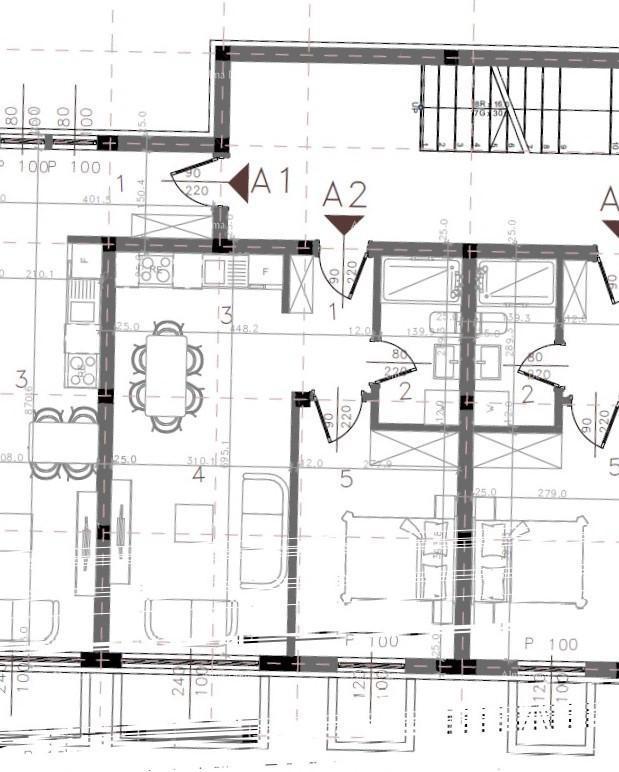 MEDULIN - Stan v novem projektu / 300 m do morja!!! (A2)