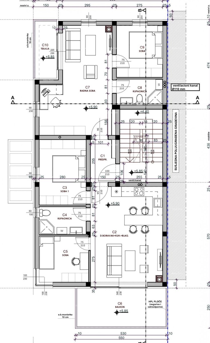 Prodaja apartmajev v novem projektu, Medulin