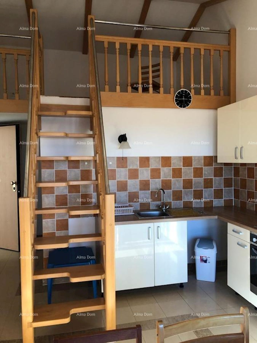 Prodaja velikega, lepo urejenega in popolnoma opremljenega apartmaja, s pogledom na morje, Ližnjan!