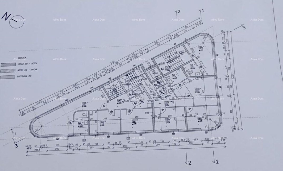 Prodamo stanovanja v novem stanovanjskem projektu na ekskluzivni lokaciji, Rovinj!