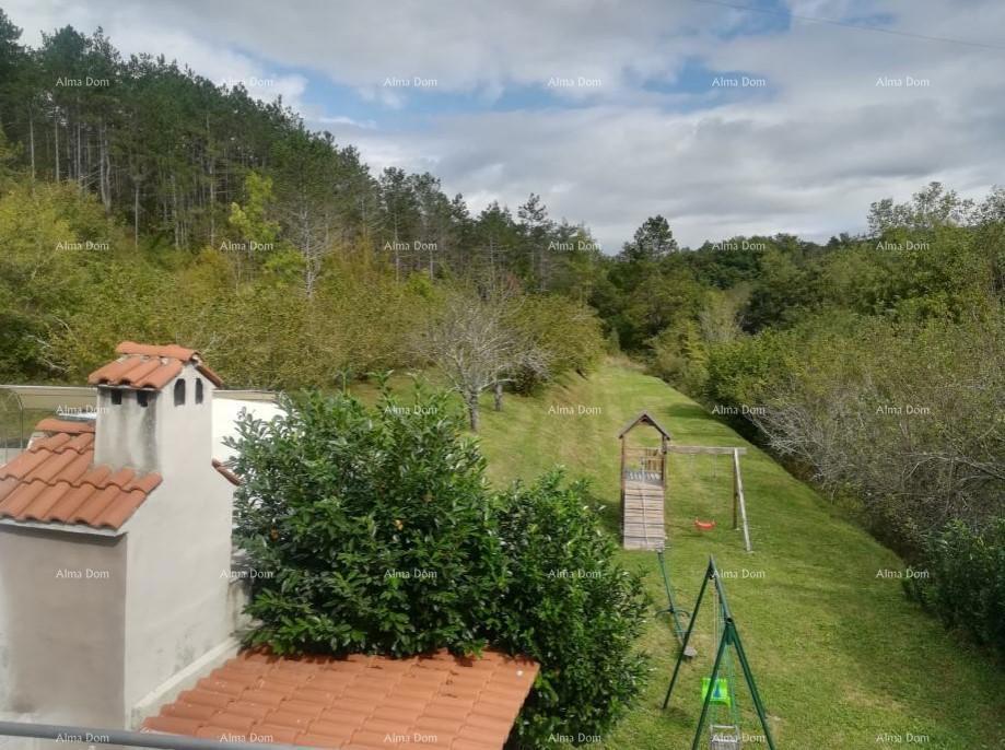 NAPRODAJ: Prenovljena hiša z bazenom in prostorno parcelo 3865 m² pri Buzetu!