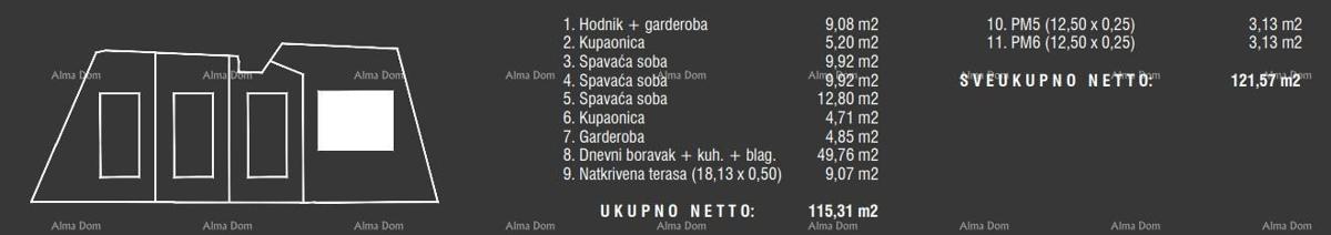 Prodaja stanov v moderni novogradnji s bazenom, Fažana!
