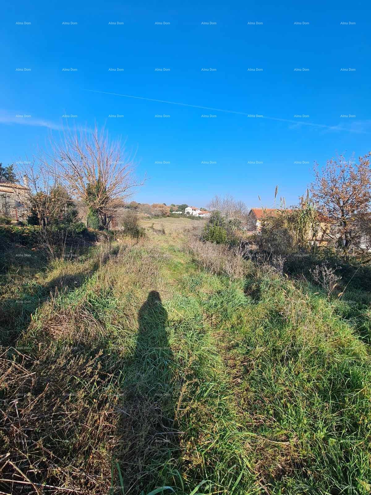 Građevinsko zemljišče Vintijan – 800 m2 – ob cesti