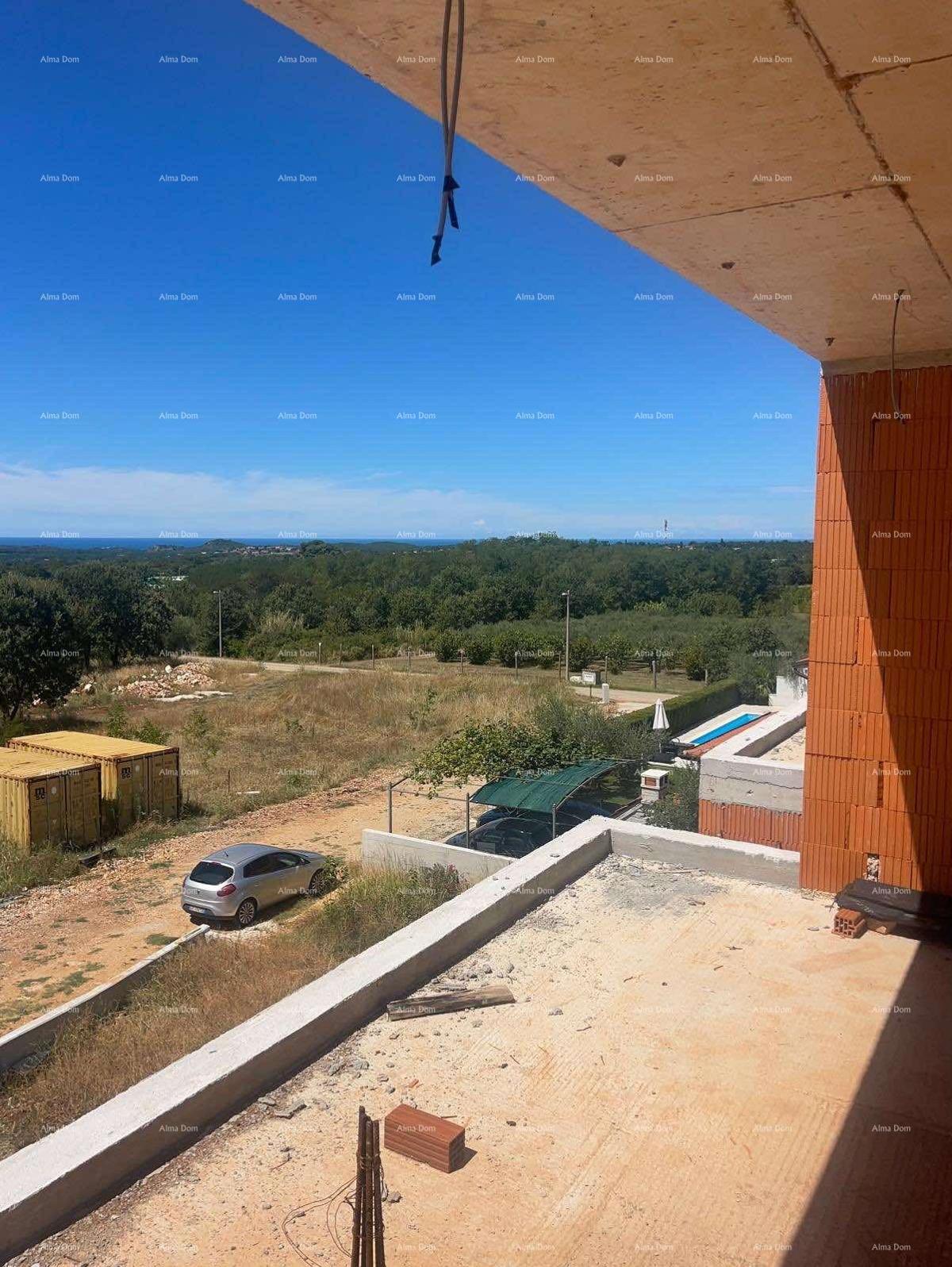 Poreč, Žbandaj, Dvoetažni stan 89 m² v novogradnji