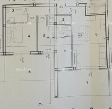Novigrad – Novogradnja, stan 91,81 m² s dvema loggijama površine 33 m².