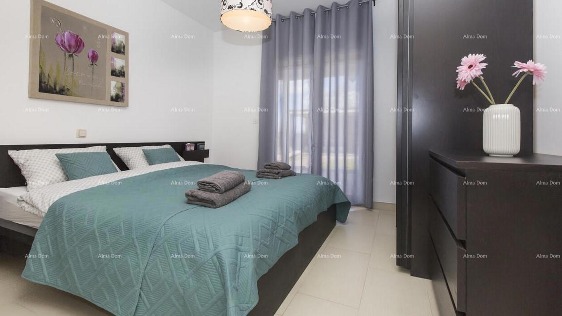 Labin – Uređena pritličnica s bazenom