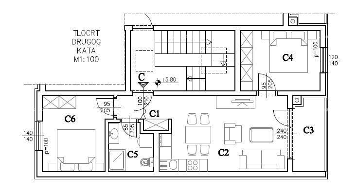 Prodaja - Moderno stanovanje v novem zasebnem stanovanjskem kompleksu v Šijani, Pula! CC