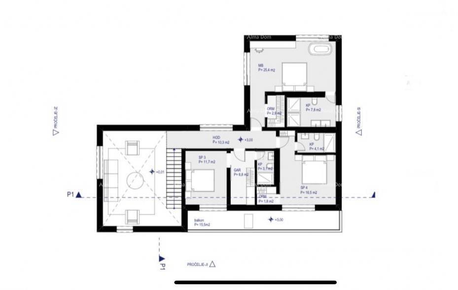Prodaja - gradbeno zemljišče s dovoljenjem, gradnja se lahko začne takoj! Kanfanar!