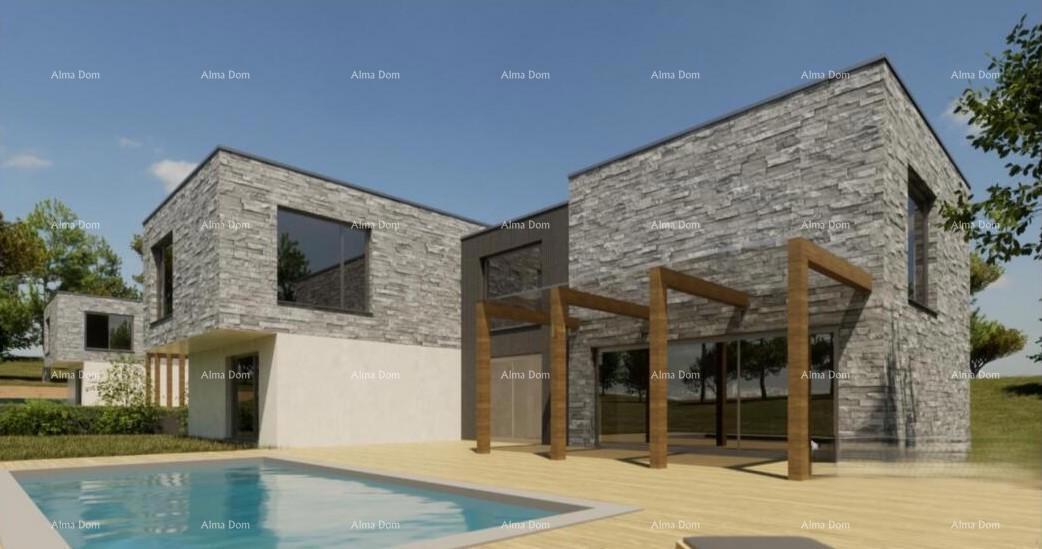 Prodaja - gradbeno zemljišče s dovoljenjem, gradnja se lahko začne takoj! Kanfanar!