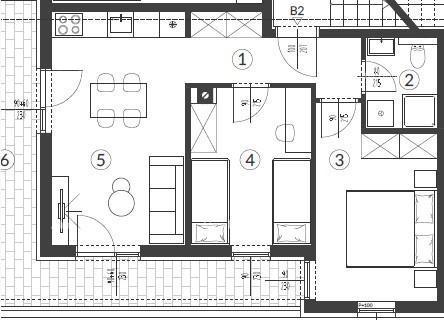Prodaja stanov v novem projektu, Pula! B2