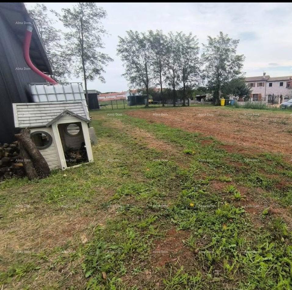 Prodaja - gradbeno zemljišče z idejnim projektom v bližini Karigadora, Brtonigla!