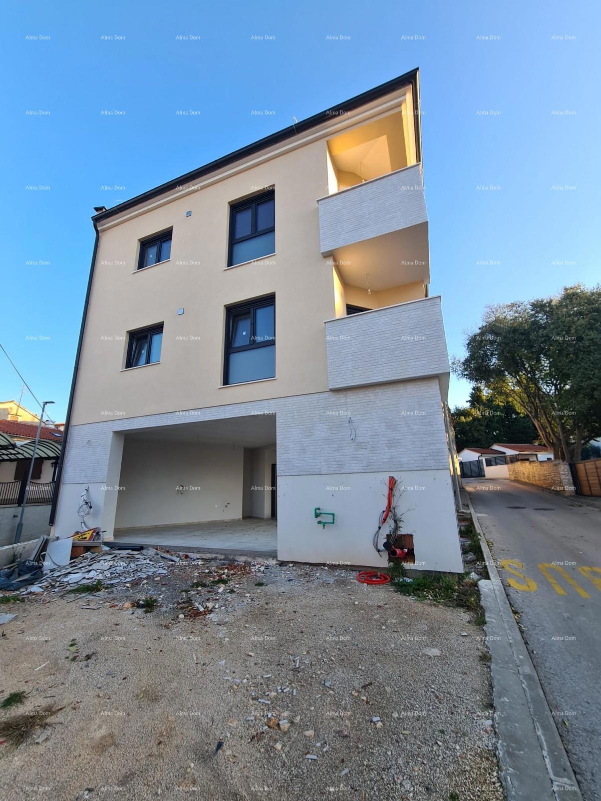 Stan v novogradnji s panoramskim pogledom na morje, Medulin