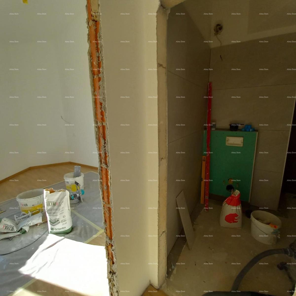 Stan v novogradnji s panoramskim pogledom na morje, Medulin