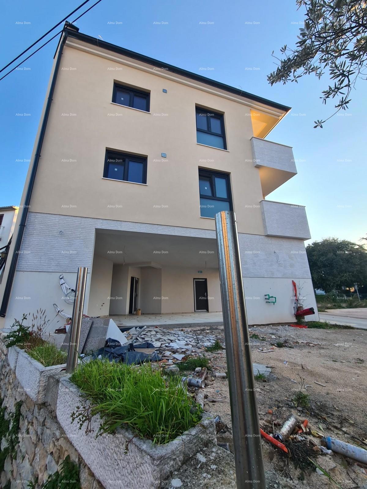 Stan v novogradnji s panoramskim pogledom na morje, Medulin