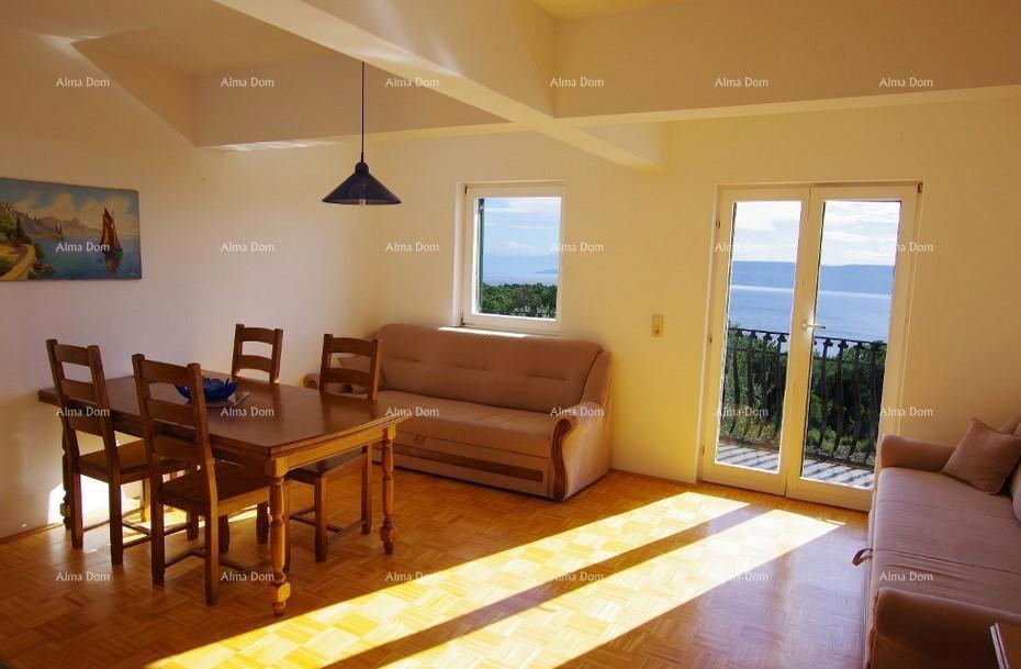 Labin, Apartmajska hiša s bazenom in pogledom na morje