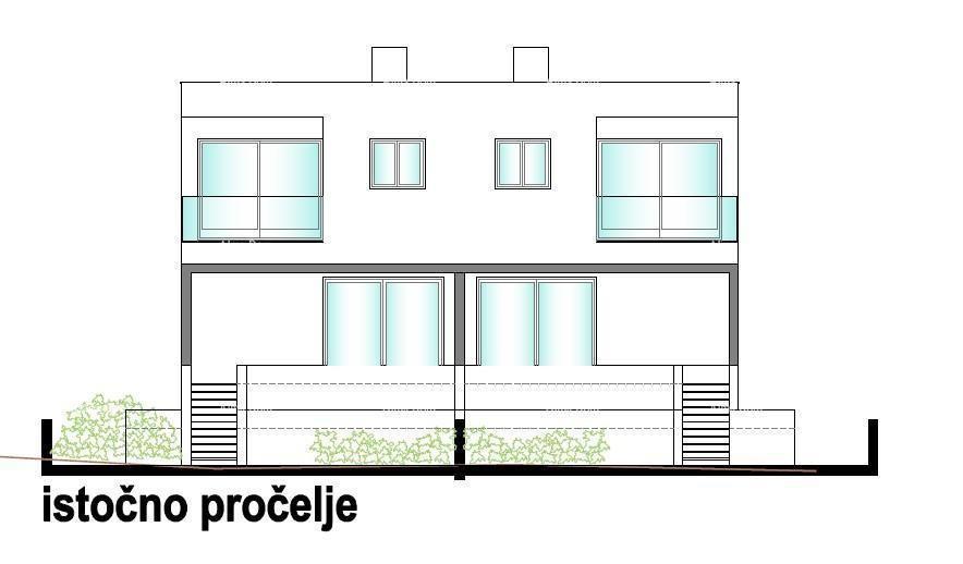 Ližnjan! Novogradnja! Apartma z manjšim vrtom.