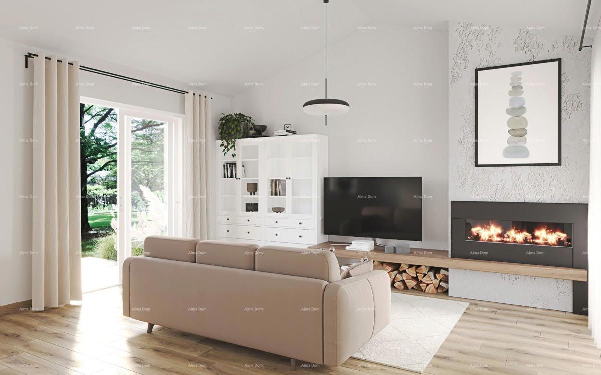 BARBAN, KOŽLJANI - Novogradnja / Dvojna gradnja, levi del. Ekološko območje