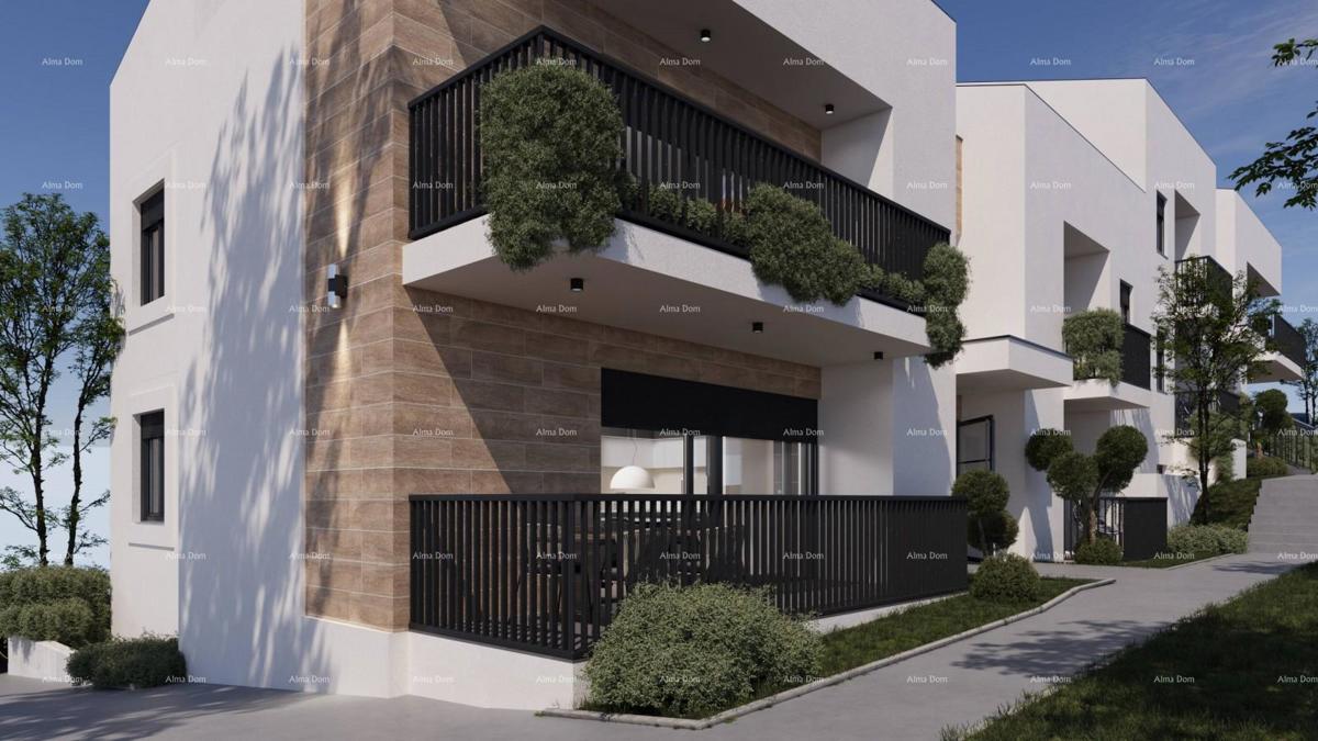 ŽMINJ – prostorno stanovanje v pritličju (Apartma B)