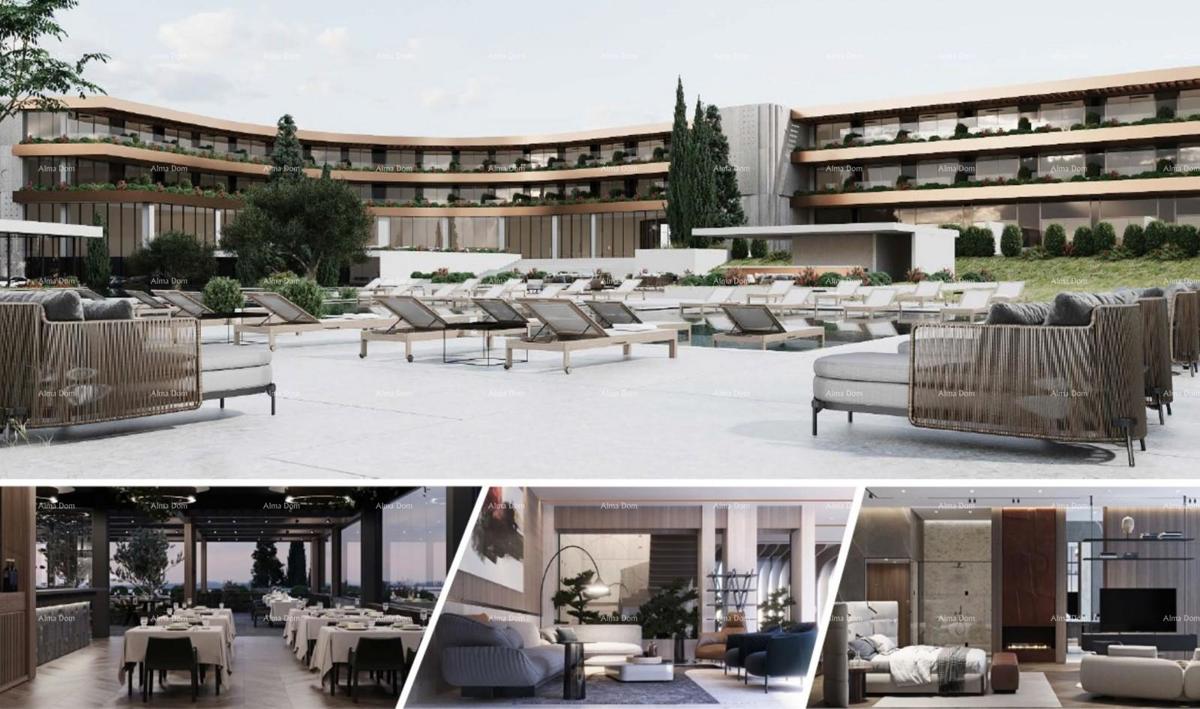 Prodamo zemljišče za gradnjo hotela z pravnomočnim gradbenim dovoljenjem, Poreč