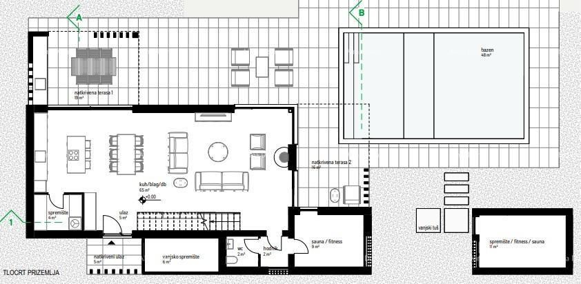 Prodaja samostojećih vil s bazenom v luksuznem stanovanjskem projektu, Labin!