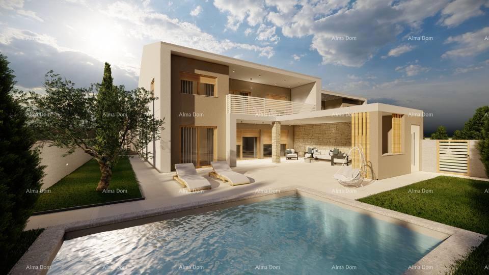 Vrhunska lokacija, narava, mir – moderna vila v gradnji