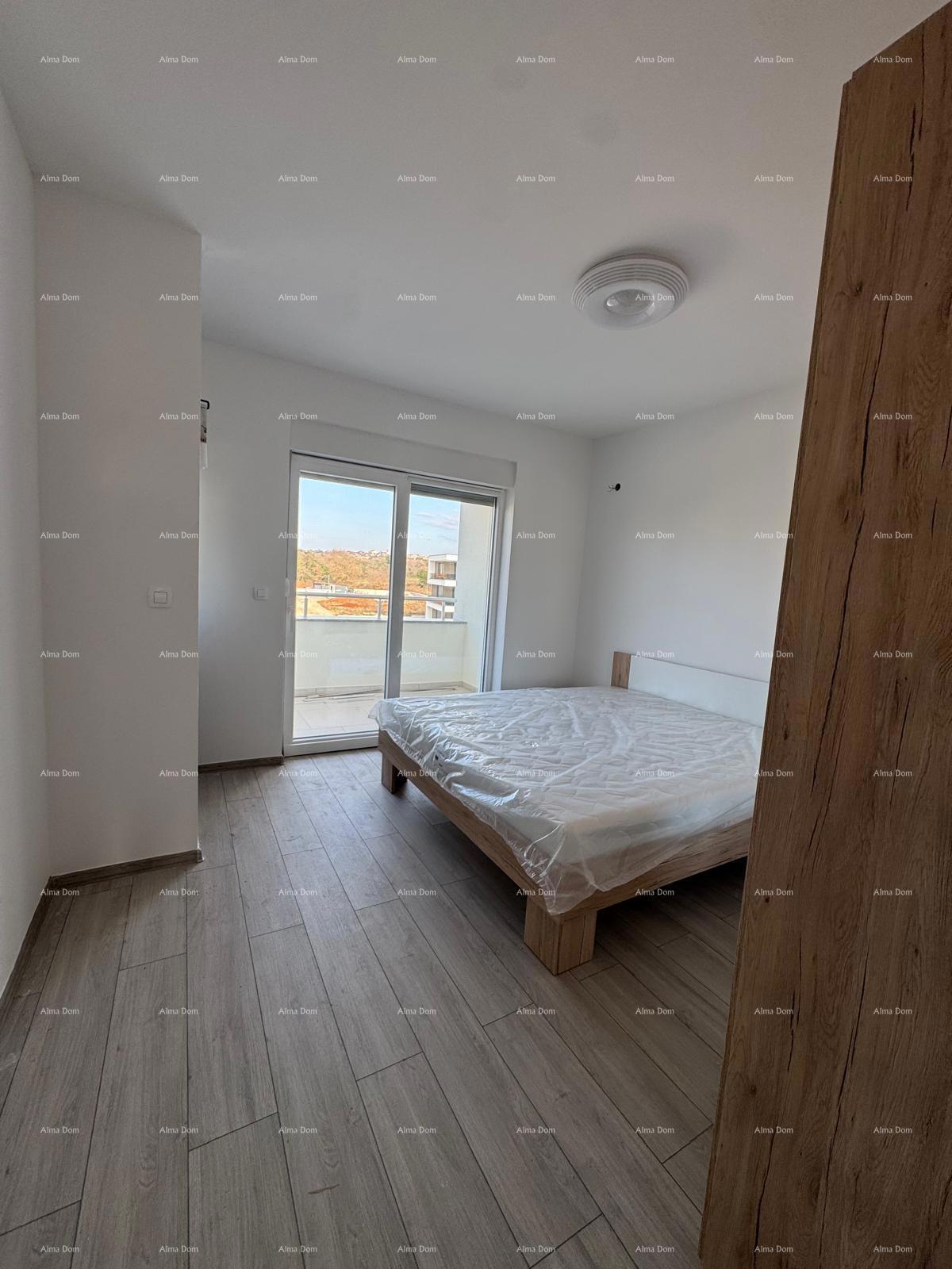 Medulin, prodaja stanovanja v drugem nadstropju.