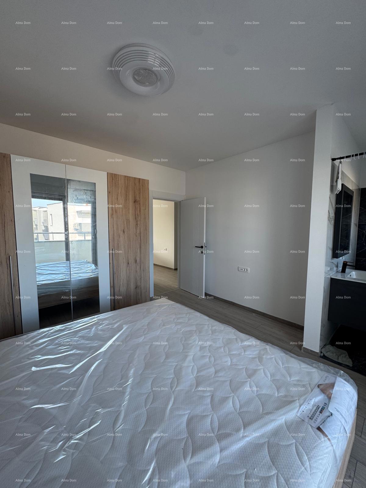 Medulin, prodaja stanovanja v drugem nadstropju.