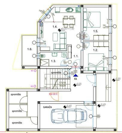 Prodaja - stan v novogradnji s parkirnim mestom - stavba s samo 4 stanovi, Pula! S1