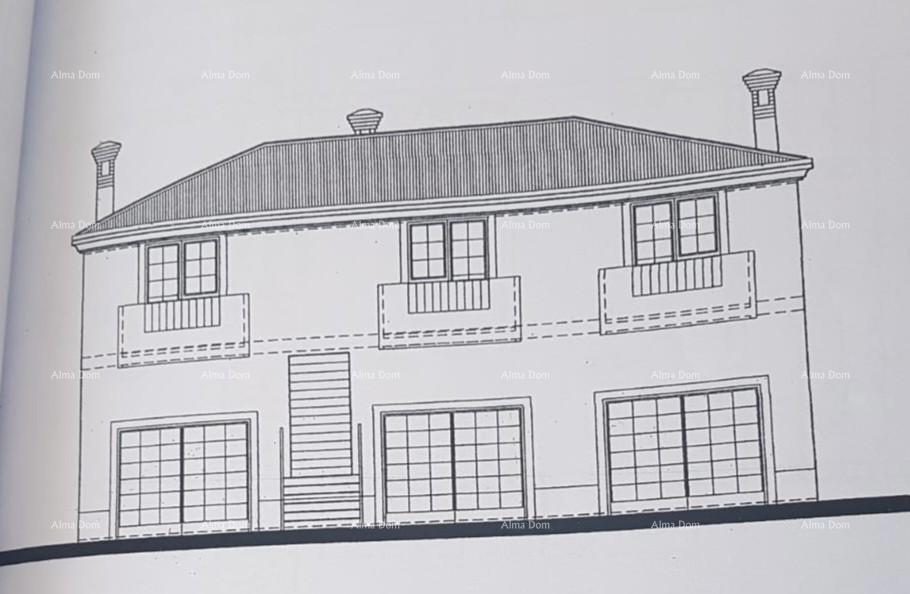 Umag. Lepa hiša s šestimi apartmaji.