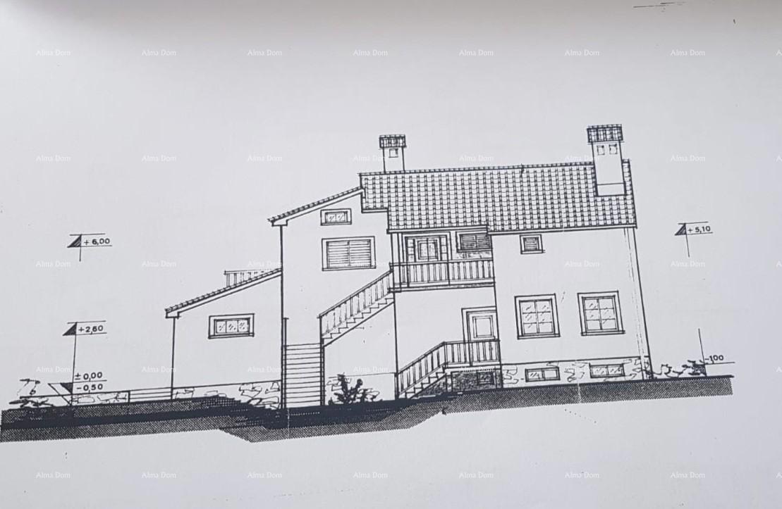 Umag. Lepa hiša s šestimi apartmaji.